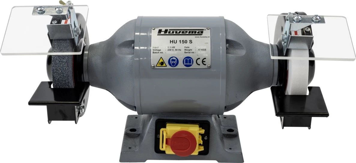 Huvema Touret à Meuler 14205 Meuleuse D'établi Double 150mm HU 150 S-2 Topline 2 Huvema Touret à Meuler 14205 Meuleuse D'établi Double 150mm HU 150 S-2 Topline – Image 2