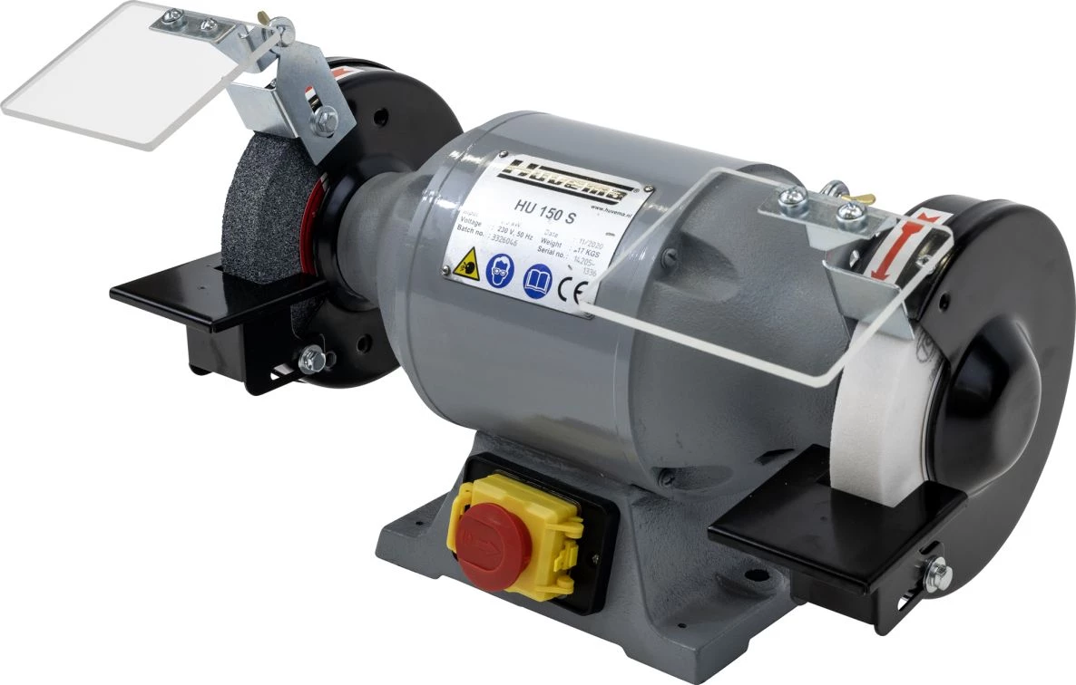 Huvema Touret à Meuler 14205 Meuleuse D'établi Double 150mm HU 150 S-2 Topline 3 Huvema Touret à Meuler 14205 Meuleuse D'établi Double 150mm HU 150 S-2 Topline – Image 3