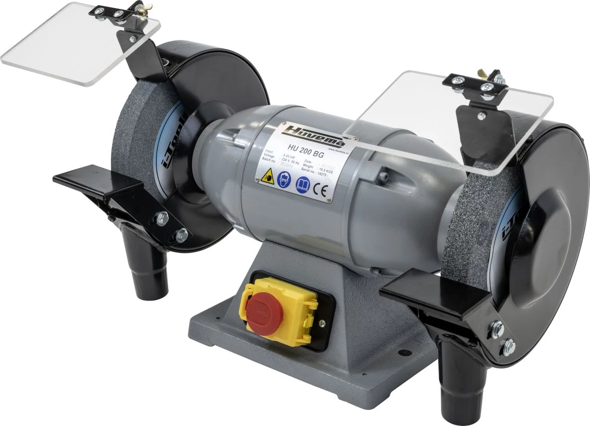 Huvema Touret à Meuler 14275 Meuleuse D'établi Double 200 Mm Ø HU 200 BG-2 Topline 3 Huvema Touret à Meuler 14275 Meuleuse D'établi Double 200 Mm Ø HU 200 BG-2 Topline – Image 3