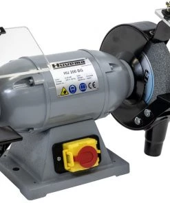 Huvema Touret à Meuler 14280 Meuleuse D'établi Double 200 Mm à HU 200 BG-4 Topline
