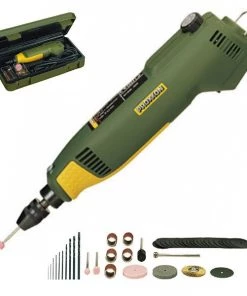 Proxxon Meuleuse Spéciale 28472 Affûteuse De Forets Fins FBS 240/E En Coffret + 43 Accessoires