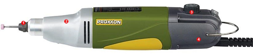 Proxxon Meuleuse Spéciale 28492 Perceuse D'angle à Long Col LWB/E 1 Proxxon Meuleuse Spéciale 28492 Perceuse D'angle à Long Col LWB/E