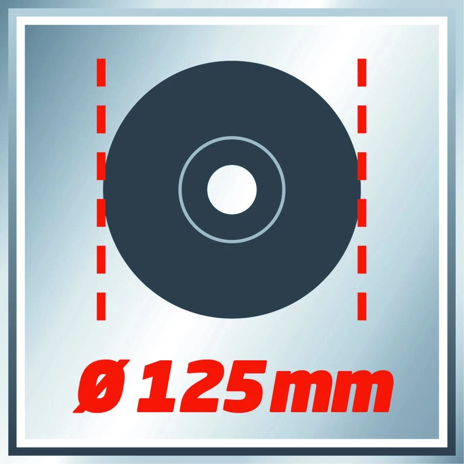 Einhell 4430885 TE-AG 125/750 Kit Meuleuse D'angle 125 Mm 750 Watts 2 Einhell 4430885 TE-AG 125/750 Kit Meuleuse D'angle 125 Mm 750 Watts – Image 2