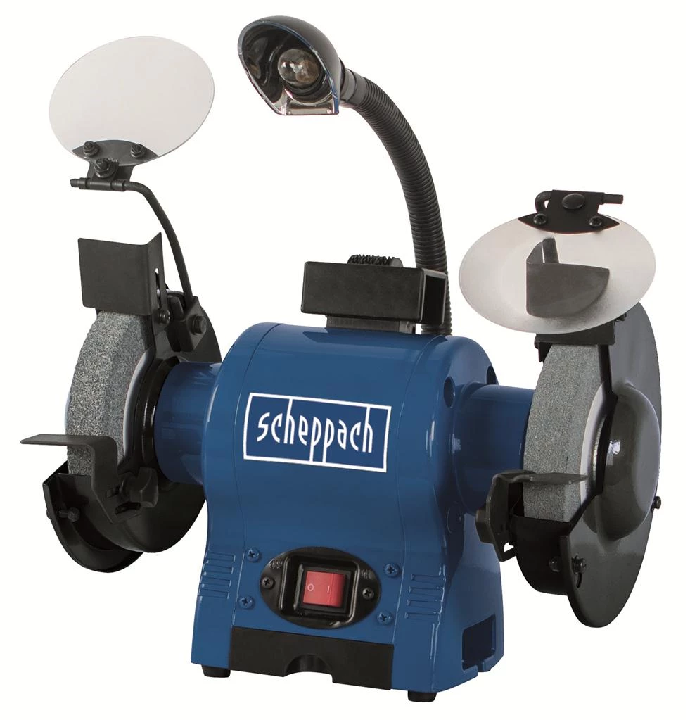 Scheppach Touret à Meuler 4903104901 BG150 Meuleuse Double 6 2 Scheppach Touret à Meuler 4903104901 BG150 Meuleuse Double 6 – Image 2