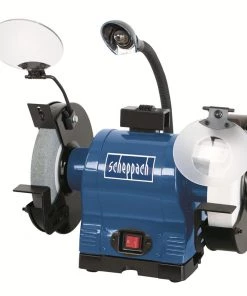 Scheppach Touret Ă Meuler 4903106901 BG200AL Meuleuse Double 8" 200 Mm