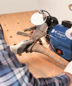 Scheppach Touret à Meuler 4903106901 BG200AL Meuleuse Double 8" 200 Mm -Meuleuse Soldes 4903106901 bg200al meuleuse double 8q 200 mm 4