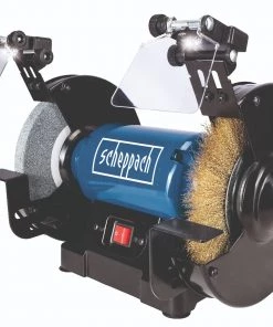 Scheppach Touret à Meuler 5903111901 SM200LB Meuleuse-polisseuse 200 Mm