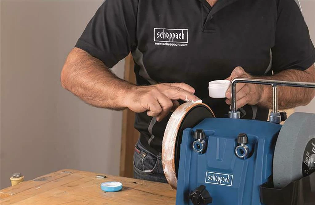 Scheppach Affûteuse 5903205901 Broyeur Humide Tiger 5000S 8". 5 Scheppach Affûteuse 5903205901 Broyeur Humide Tiger 5000S 8". – Image 5