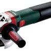 Metabo Meuleuse D'angle 600468000 WEV15-125 Quick Meuleuse D’angle Classe Compacte 125mm 1550W
