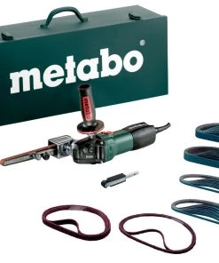 Metabo Meuleuse Spéciale 602244500 Limeuse à Bande Bfe 9-20 Coffret Avec Set D'accessoires