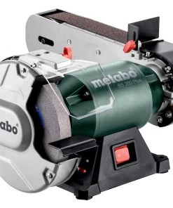 Meuleuse Soldes 15 Metabo Touret à Meuler 604220000 BS 200 PLUS Touret Combiné Et Ponceuse à Bande