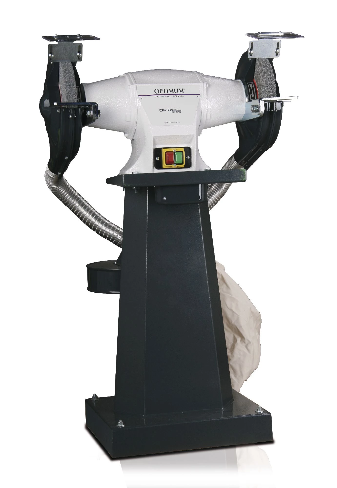 Optimum Touret à Meuler 713091045 GZ25DD Meuleuse D'établi Avec Aspiration 250 Mm 400 Volt 1 Optimum Touret à Meuler 713091045 GZ25DD Meuleuse D'établi Avec Aspiration 250 Mm 400 Volt