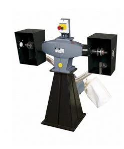 Femi Touret à Meuler 8007131 204 Polisseuse D'établi Industrielle Avec Extraction 850W - 400V