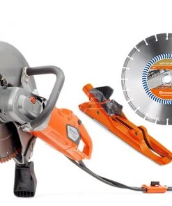 Husqvarna Meuleuse Spéciale Découpeuse électrique K4000 Wet Silent" 350 Mm + Lame De Scie Diamant Elite-Cut S50 + Accessoire D'aspiration De Poussière -Meuleuse Soldes decoupeuse electrique k4000 wet silentq 350 mm lame de scie diamant elite cut s50 accessoire d aspiration de poussiere 2