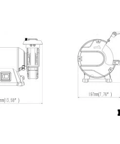 Metabo Touret à Meuler DS 150 M 370 Watt Double Meuleuse 604150000 7 Metabo Touret à Meuler DS 150 M 370 Watt Double Meuleuse 604150000 -Meuleuse Soldes ds 150 m 370 watt double meuleuse 604150000 3