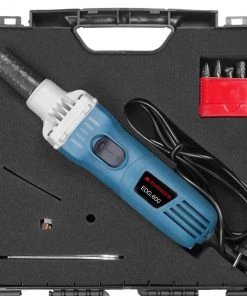 Euroboor Meuleuse Droite EDG.600 Set Meuleuse à Matrices 600 Watt En Valise Avec 10 Fraises -Meuleuse Soldes edg 600 set meuleuse a matrices 600 watt en valise avec 10 fraises 2