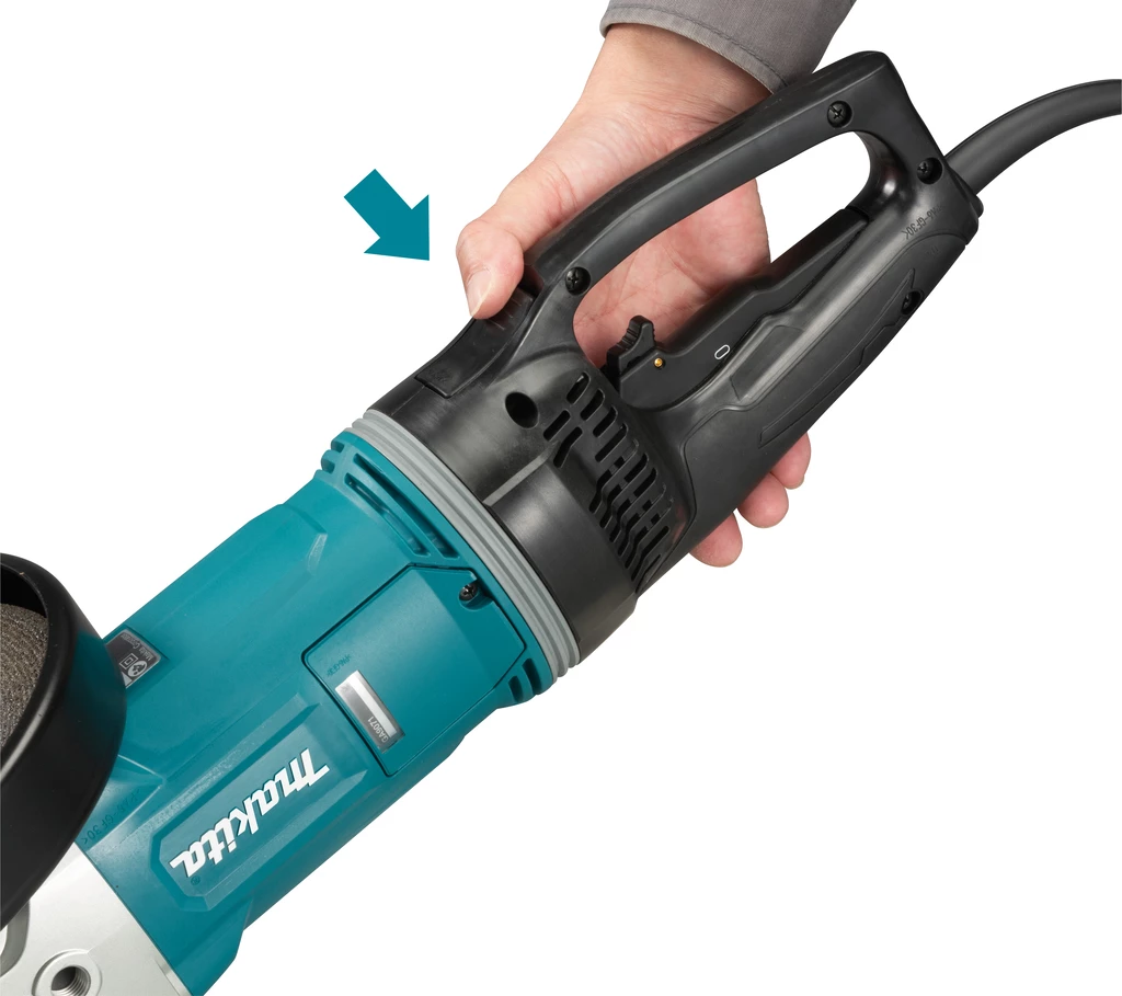 Makita GA9071X1 230V Meuleuse D'angle 230 Mm 2800 Watts Avec Interrupteur De Maintien Et Poignée En D 2 Makita GA9071X1 230V Meuleuse D'angle 230 Mm 2800 Watts Avec Interrupteur De Maintien Et Poignée En D – Image 2