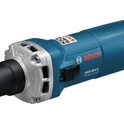 Bosch Bleu Meuleuse Droite GGS 28 LC Meuleuse à Clous Droites 650 Watt électronique Constante 0601221000
