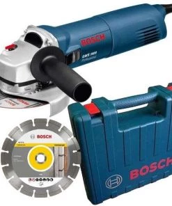 Bosch Bleu Meuleuse D'angle 'GWS1400 Meuleuse D''angle Roue Diamantée Gratuite