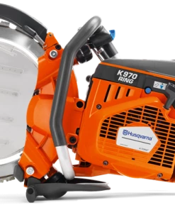 Husqvarna Tronçonneuse Thermique K 970 Ring Découpeuse Thermiques + Couronne Diamantée R820 (brique Et Béton)