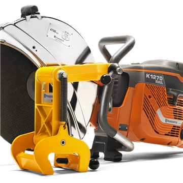 Husqvarna Tronçonneuse Thermique K1270 Rail Découpeuse Thermique 350 Mm + Pince RA10 5 Husqvarna Tronçonneuse Thermique K1270 Rail Découpeuse Thermique 350 Mm + Pince RA10 – Image 5