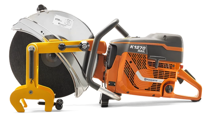 Husqvarna Tronçonneuse Thermique K1270 Rail Découpeuse Thermique 350 Mm + Pince RA10 1 Husqvarna Tronçonneuse Thermique K1270 Rail Découpeuse Thermique 350 Mm + Pince RA10