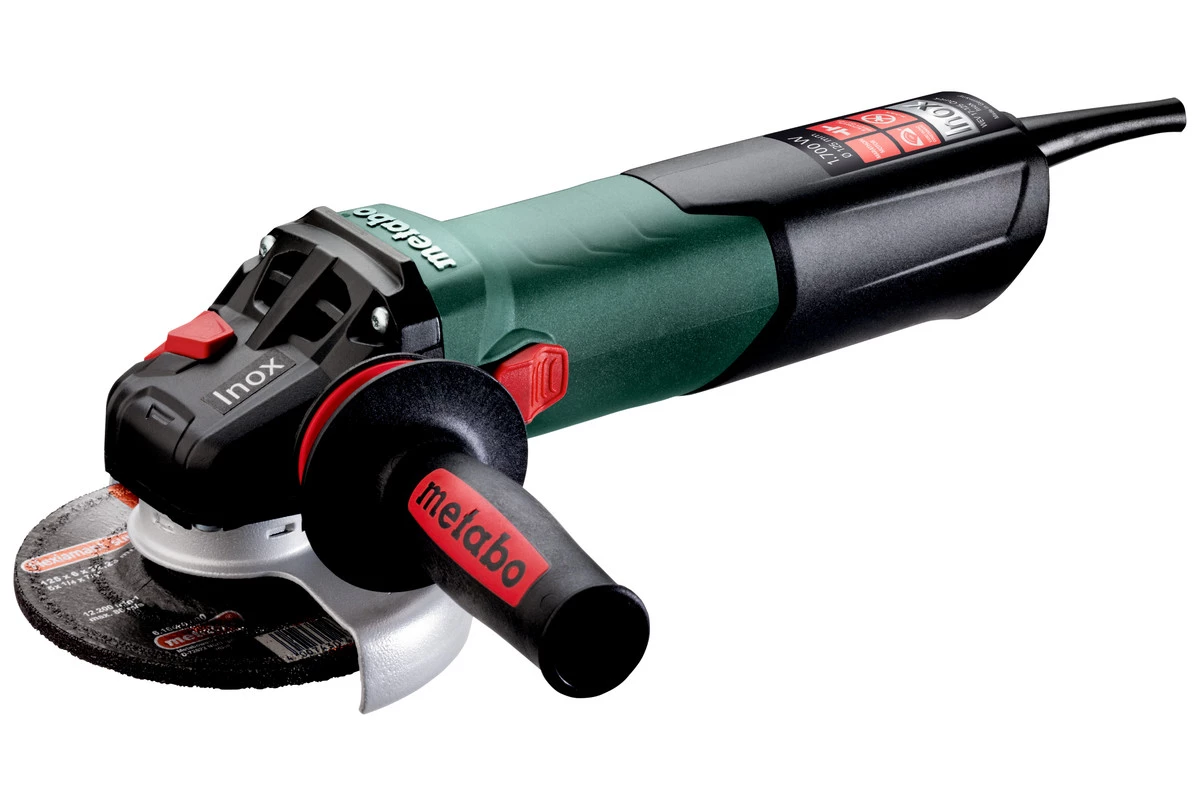 Metabo WEV 17-125 Quick Inox 1700W Meuleuse D'angle 125 Mm 600517000 1 Metabo WEV 17-125 Quick Inox 1700W Meuleuse D'angle 125 Mm 600517000